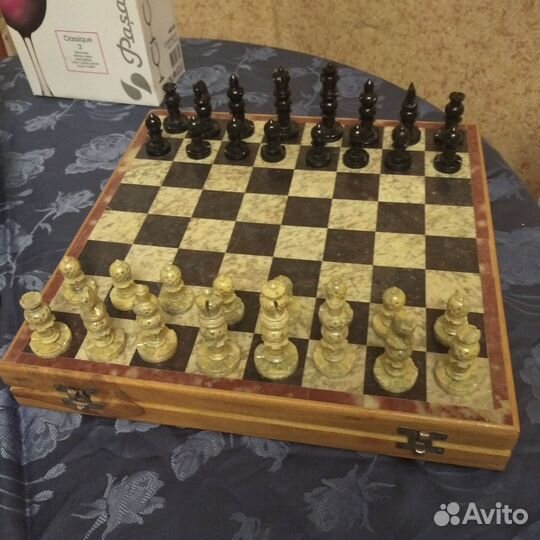 Шахматы ручной работы. Индия