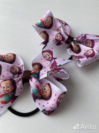 Резиночки для волос ручной работы