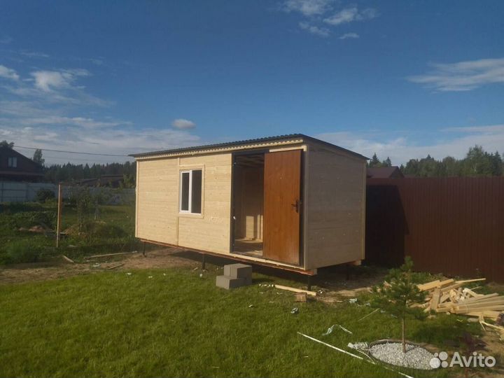 Бытовка строительная хозблок дачный