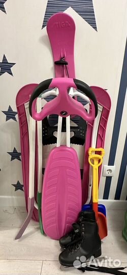 Аргомак, снегокат, санки