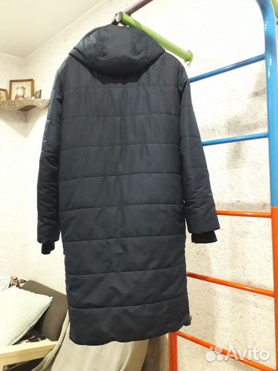 Мужское пальто пуховик р48-50 б/у
