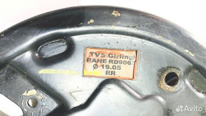 Щитки тормозные комплект задние Skoda Rapid 1 NH