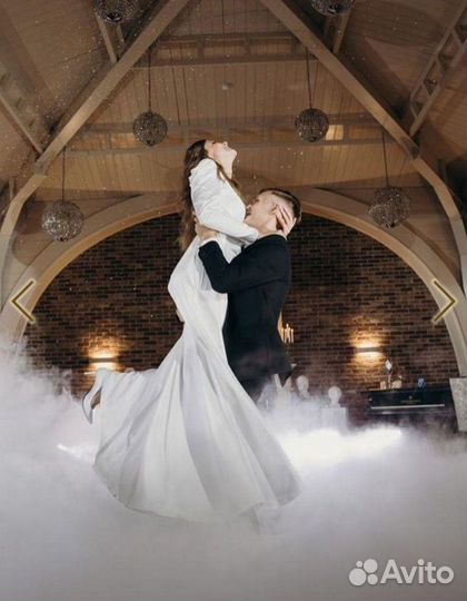 Тяжелый дым для первого танца на свадьбу