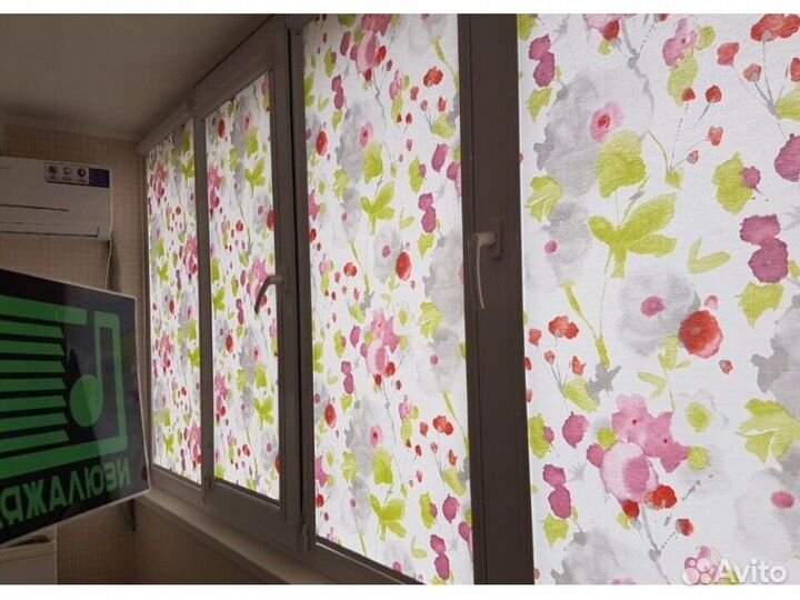 Кассетные рулонные шторы для детской Q339