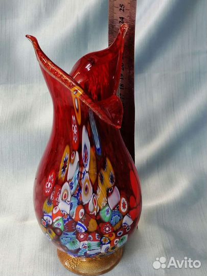 Ваза муранское стекло