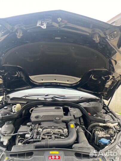 Шумоизоляция капота Mercedes W212