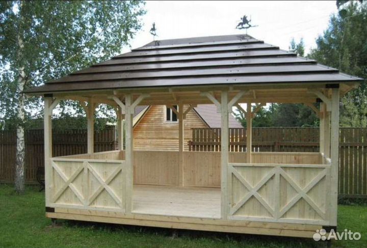 Терраса веранда беседка пристройка