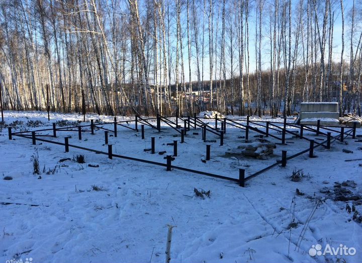 Винтовые сваи под ключ Фундамент на винтовых сваях