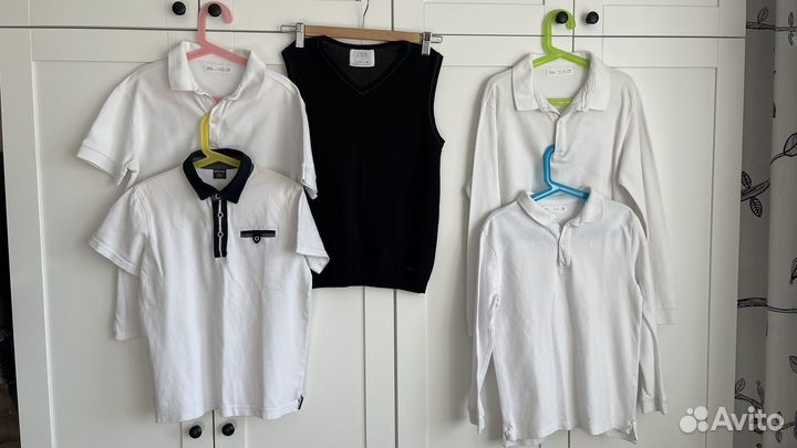 Одежда и обувь Zara в школу пакетом 134/140