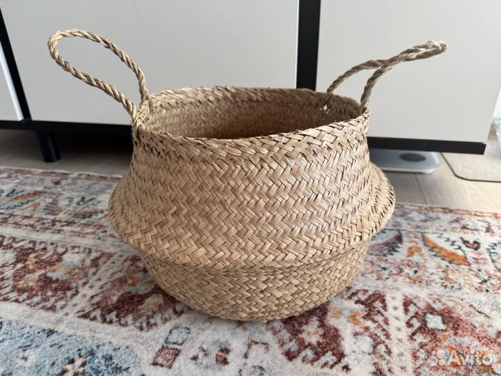 Корзина плетеная IKEA