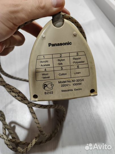 Утюг panasonic