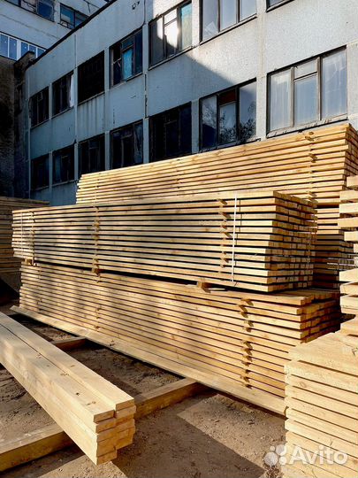 Брус, доска обрезная