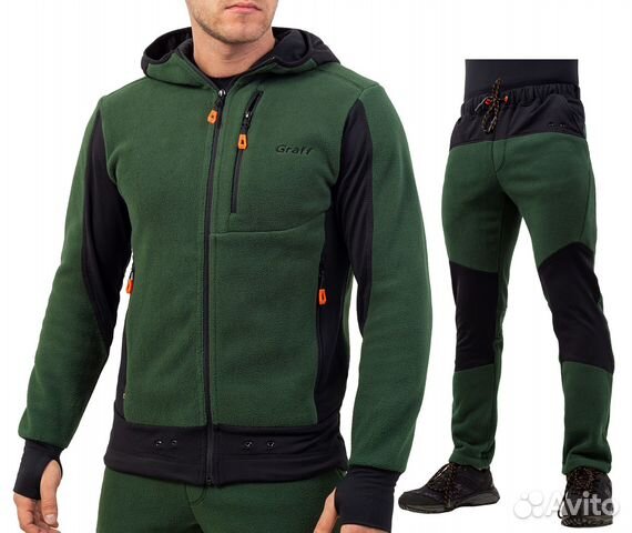 Костюм из флиса для активного отдыха Рыбалка Охота