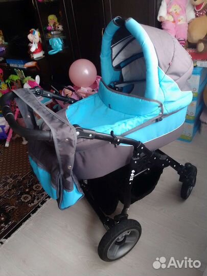 Коляска 2в1.Прыгунки. Автолюлька.Дождевик