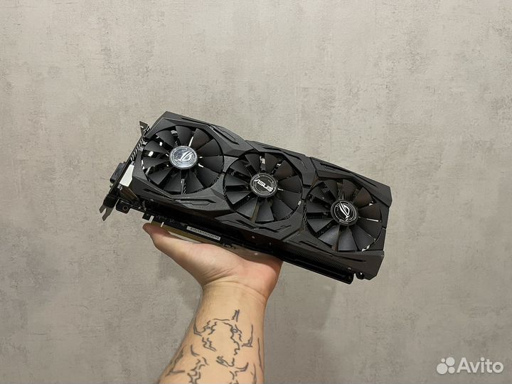 Видеокарта Asus ROG Strix Gaming GTX1080 Ti 11GB