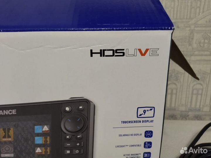 Эхолот Lowrance HDS 9 live с Active Imaging 3-в-1