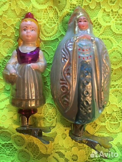 Елочные игрушки СССР