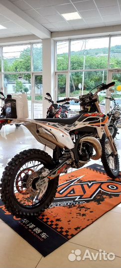 Мотоцикл кроссовый kayo KT250 (2T) 21/18 (2022 г.)