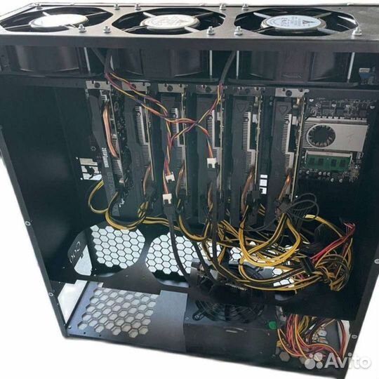 Корпус охлаждения для btc s37 d37 t37 h510 B75 B85