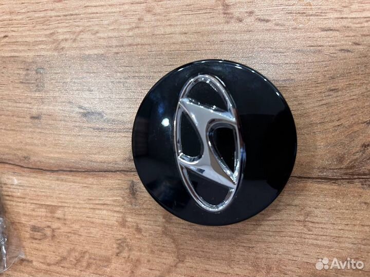 Колпачки(комплект) на литые диски hyundai 60 мм