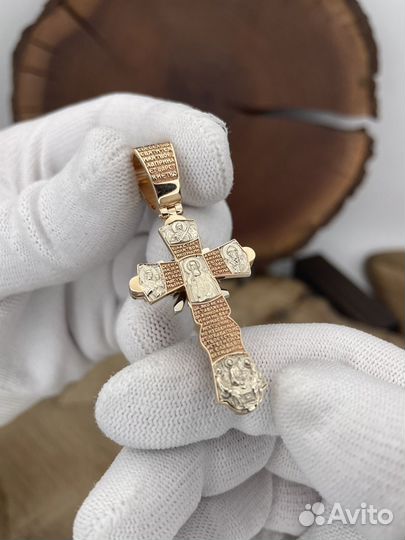 Золотой крест лучи