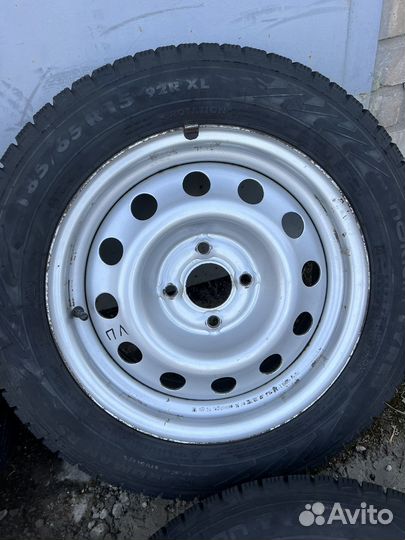 R15 Nokian Tyres Nordman RS2 185/65, PCD 4x108 DIA 65.1
