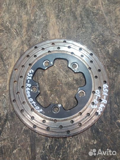 Gsx-r600 k1 k3 k3 задний тормозной диск