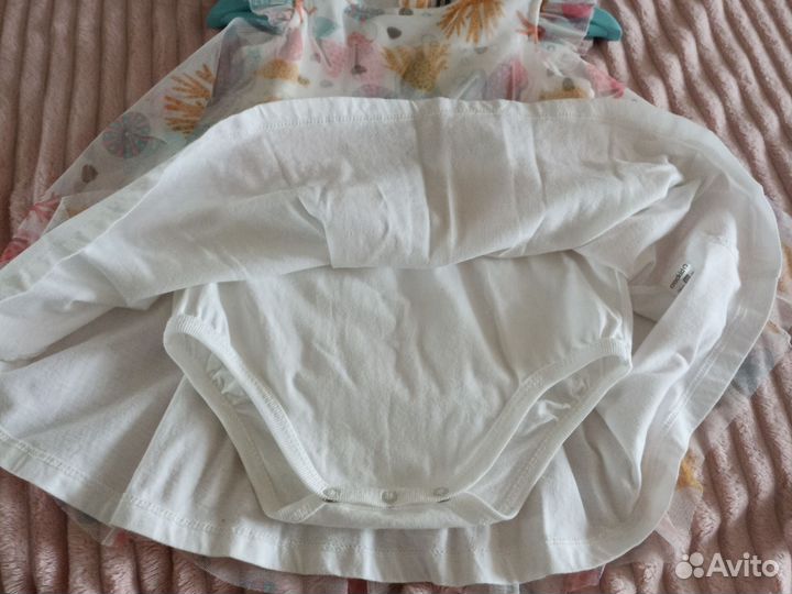 Платье для девочки 86