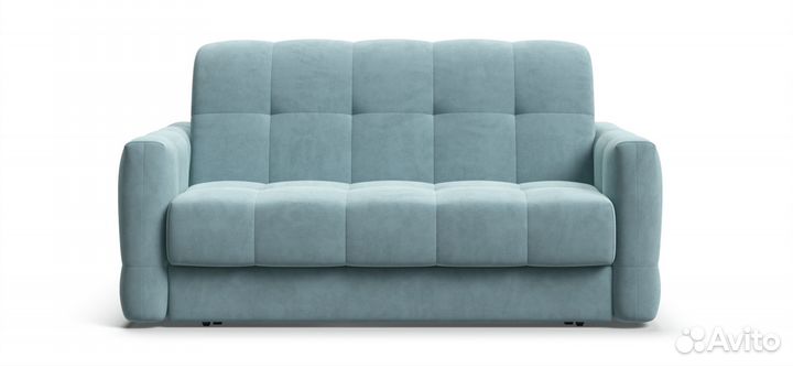 Диван boss Sleep 140 велюр Monolit аква