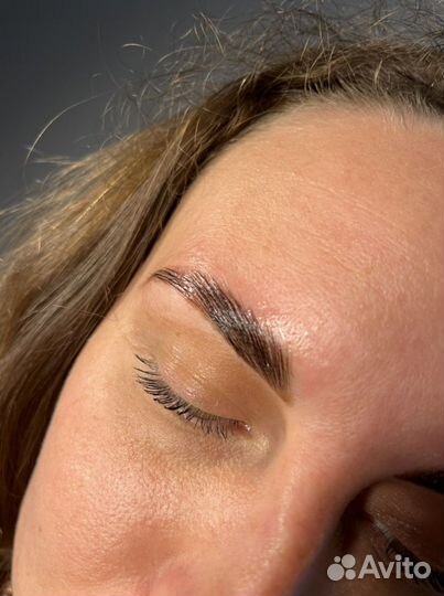 Наращивание ресниц/ оформление бровей