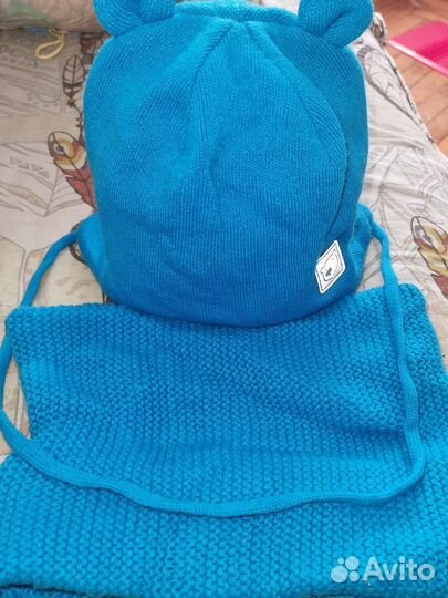 Комплект снуд и шапка