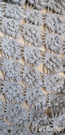 Шаль вязаная крючком
