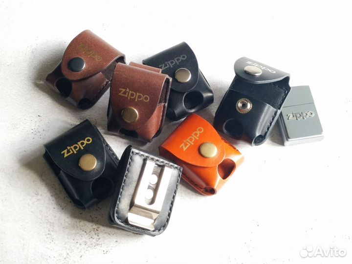 Кожаный чехол для Zippo