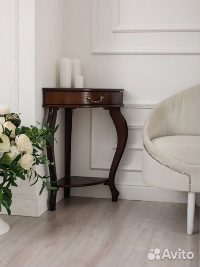 Консоль Угловая Элегант орех арт23985