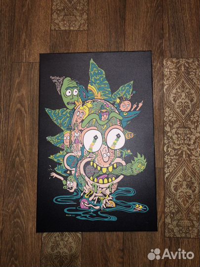 Картина рик и морти