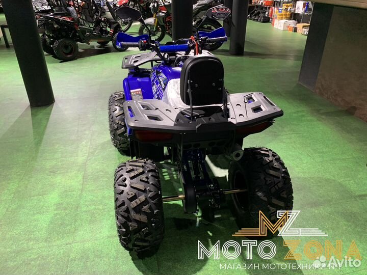 Квадроцикл Bison 125 Hunter armour PRO (синий)