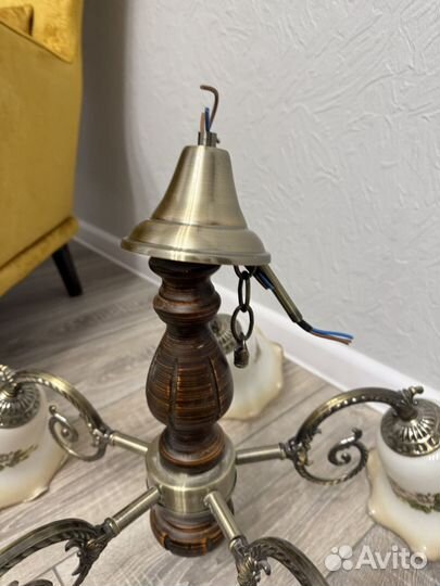 Люстра потолочная винтаж