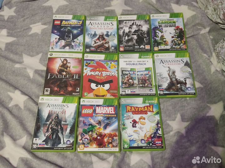 Диски на xbox 360