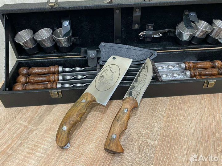 Шампура в кейсе