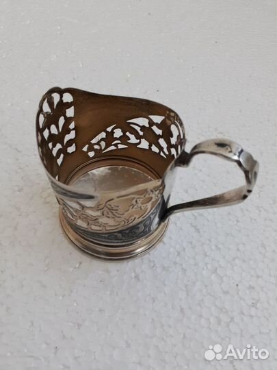 Подстаканник Кубачи серебро 875 СССР