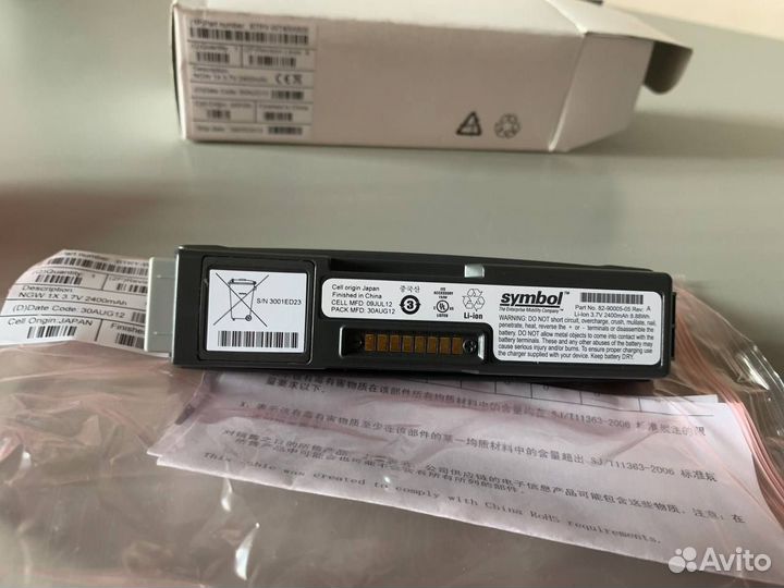 Аккумулятор 3,7V 4800mAh Motorola Symbol WT4090