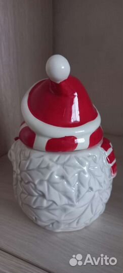 Банка керамическая для хранения чая