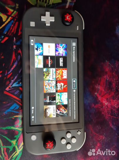 Nintendo switch lite с играми
