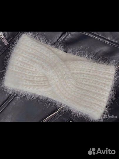 Повязка вязаная