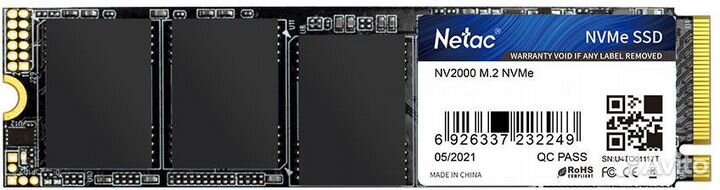 SSD 512Gb Netac NV2000 (NT01NV2000-512-E4X)