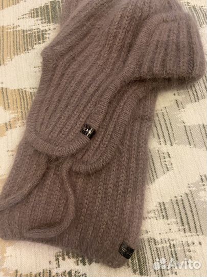 Женский комплект, шапка и шарфик