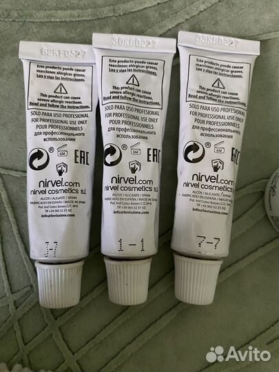 Материалы для бровей ламинирования ресниц