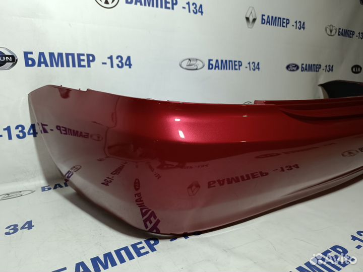 Бампер задний mitsubishi lancer 9 красный