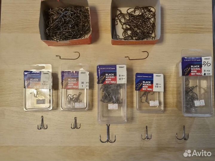 Крючки рыболовные