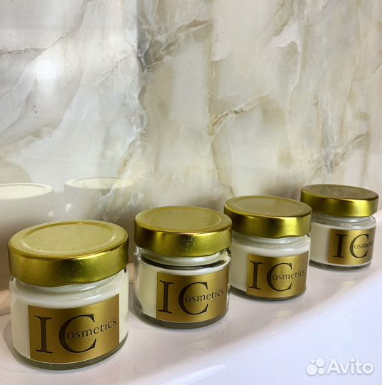 Соевая свеча натуральная